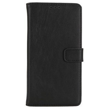 LG X Power Retro Wallet Case Black