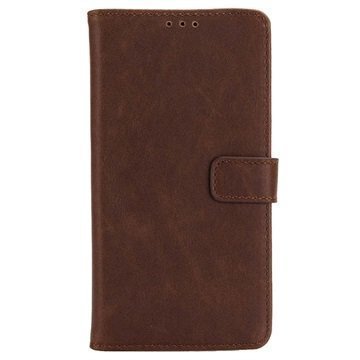 LG X Power Retro Wallet Case Coffee