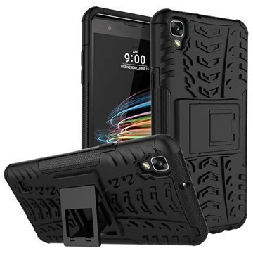 LG X Style Anti-Slip Hybrid Case Black