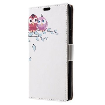 LG X5 Wallet Case Owls