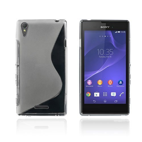 Lagerlöf Läpinäkyvä Sony Xperia T3 Suojakuori