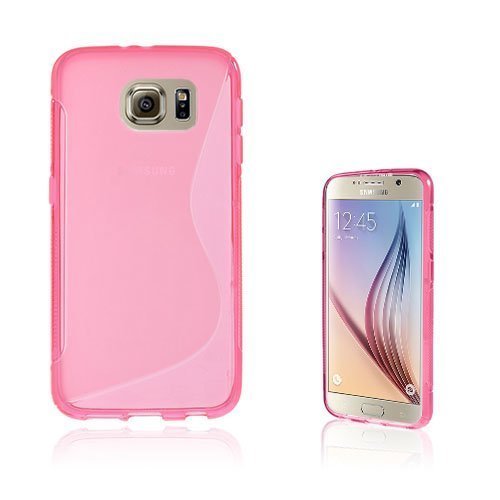 Lagerlöf Samsung Galaxy S6 Suojakuori Kuuma Pinkki