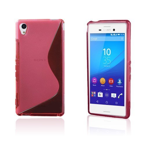 Lagerlöf Sony Xperia M4 Aqua Suojakuori Kuuma Pinkki