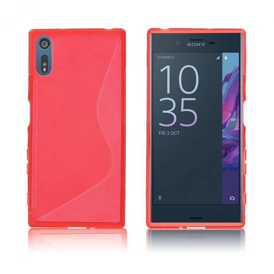 Lagerlöf Sony Xperia Xz Joustava Muovikuori Punainen