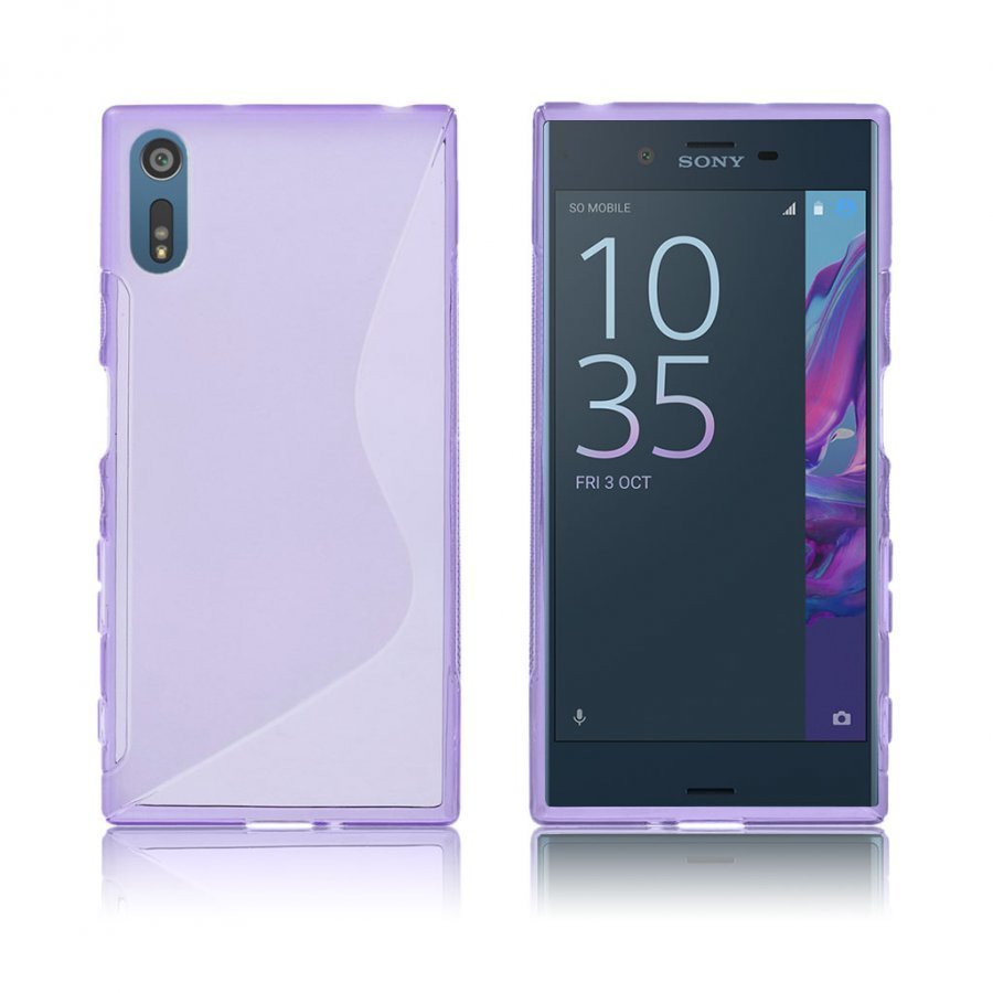 Lagerlöf Sony Xperia Xz Joustava Muovikuori Violetti