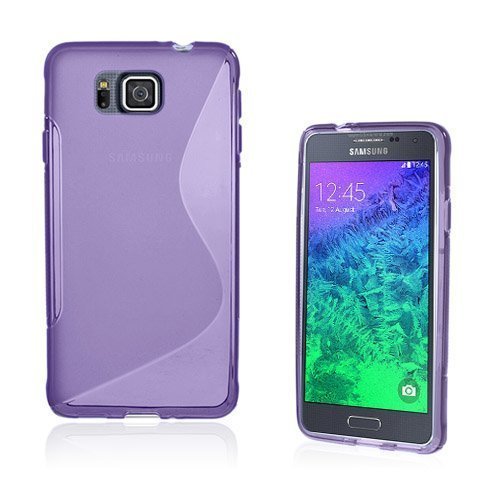 Lagerlöf Violetti Samsung Galaxy Alpha Suojakuori