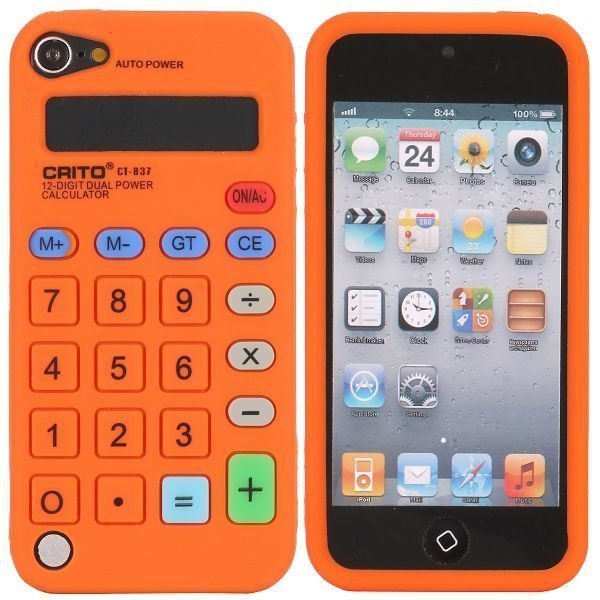 Laskin Oranssi Ipod Touch 5 Silikonikuori