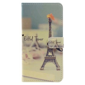 Lenovo A2010 Glam Wallet Case Eiffel Tower