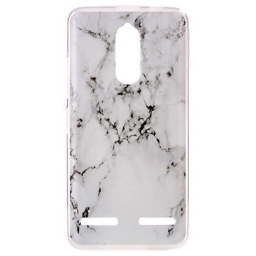 Lenovo K6 TPU Case Marble White