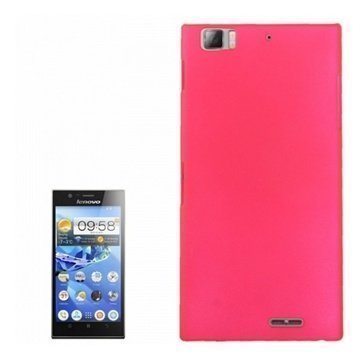 Lenovo K900 Anti-scratch Plastic Protective Case Magenta