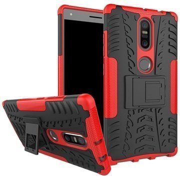 Lenovo Phab2 Plus Anti-Slip Hybrid Case Black / Red