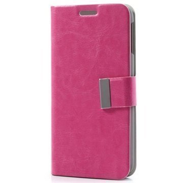 Lenovo S920 Wallet Nahkakotelo Kuuma Pinkki