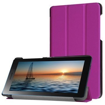 Lenovo Tab3 7 730M Tri-Fold Kotelo Violetti