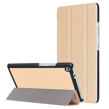 Lenovo Tab3 7 Plus Tri-Fold Kotelo Kulta