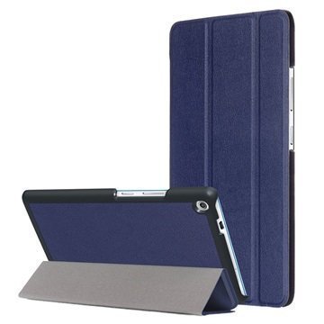 Lenovo Tab3 7 Plus Tri-Fold Kotelo Tummansininen