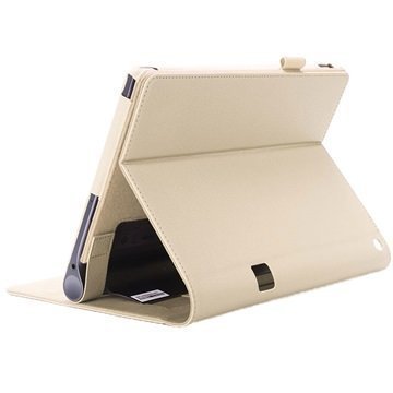 Lenovo Yoga Tab 3 Plus Hand Strap Folio Case Gold