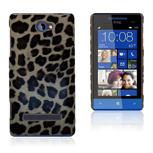 Leopard Ruskea Htc 8s Kotelo