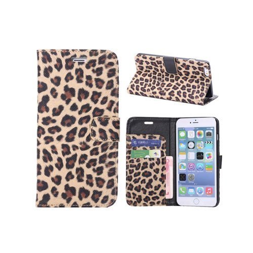 Leopard Ruskea Iphone 6 Plus Kotelot