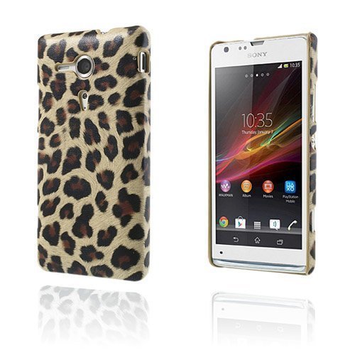 Leopard Ruskea Sony Xperia Suojakuori