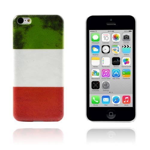 Lippu Mallinen Iphone 5c Suojakuori Italia