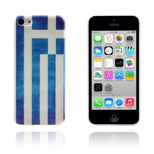 Lippu Mallinen Iphone 5c Suojakuori Kreikka