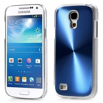 Loista Alumiininen Kuori Samsung Galaxy S4 Mini I9190 I9192 I9195 Tummansininen