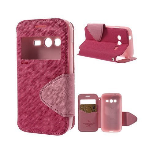 Marklund Kuuma Pinkki Samsung Galaxy Ace Nxt Sm-G313h Nahkakotelo