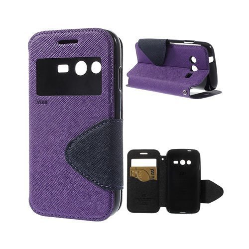 Marklund Violetti Samsung Galaxy Ace Nxt Sm-G313h Nahkakotelo