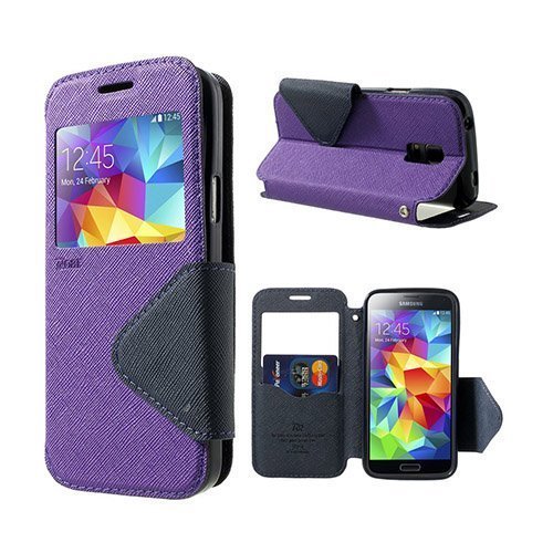 Marklund Violetti Samsung Galaxy S5 Mini Nahkakotelo