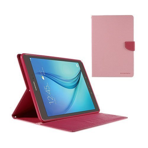 Mercury Samsung Galaxy Tab A 9.7 Nahkakotelo Standillä Pinkki