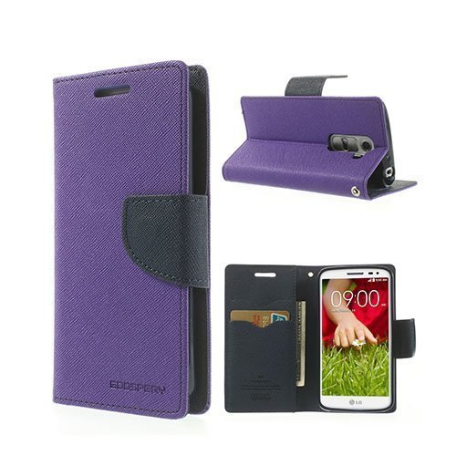 Mercury Violetti Lg G2 Mini Nahkakotelo