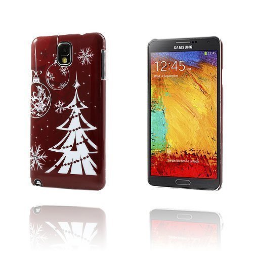 Merry Christmas Punainen Samsung Galaxy Note 3 Suojakuori