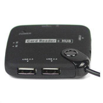 Micro-USB OTG-Kortinlukija / Hubi