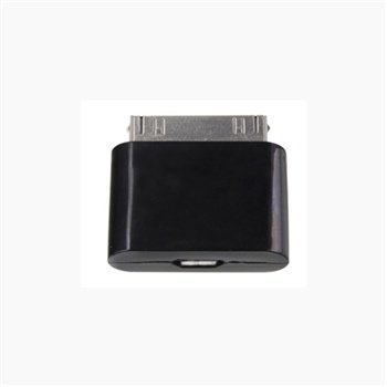 MicroUSB Adapter iPhone 4 iPhone 4S iPhone 3G 3GS Black