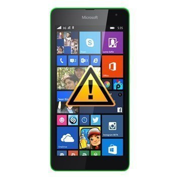 Microsoft Lumia 535 Flex-kaapelin Korjaus