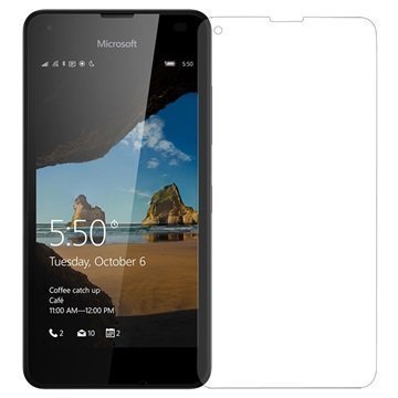 Microsoft Lumia 550 Näytönsuojakalvo Karkaistua Lasia