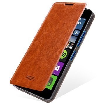 Microsoft Lumia 640 Dual SIM Lumia 640 LTE Mofi Rui Series Läppäkuori Ruskea