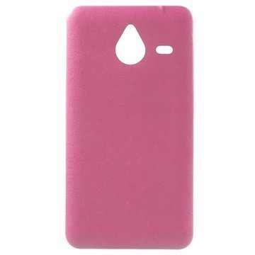 Microsoft Lumia 640 XL Erittäin Ohut Pinnoitettu TPU Kotelo Pinkki