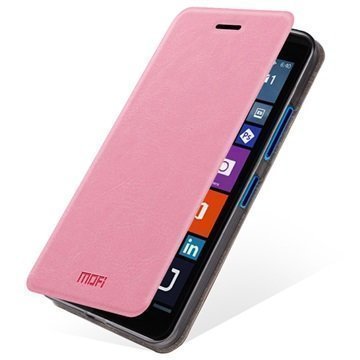 Microsoft Lumia 640 XL Lumia 640 XL Dual SIM Mofi Rui Series Läppäkuori Pinkki