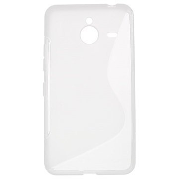 Microsoft Lumia 640 XL Lumia 640 XL Dual SIM S-Curve TPU-Kotelo Läpinäkyvä