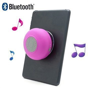 Mini Kannettava Vedenkestävä Bluetooth Kaiutin BTS-06 Kirkas Pinkki