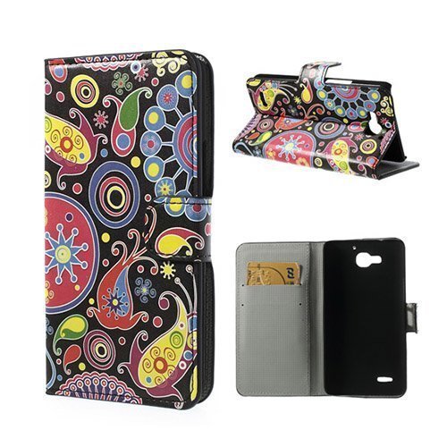 Moberg Huawei Ascend G750 Suojakotelo Paisley Kukat