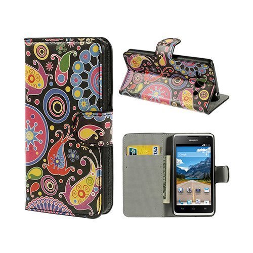 Moberg Huawei Ascend Y530 Suojakotelo Paisley Flowers