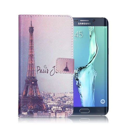 Moberg Samsung Galaxy S6 Edge Plus Nahkakotelo Eiffel Torni