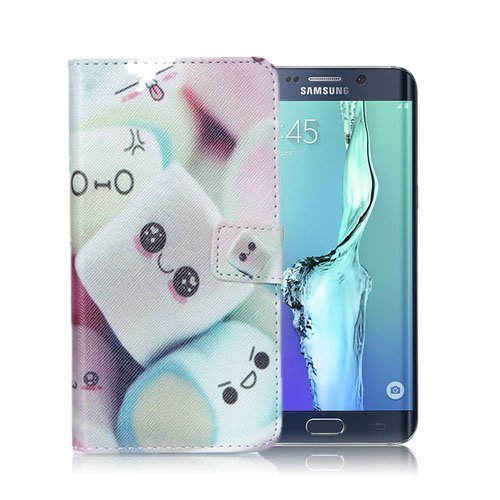 Moberg Samsung Galaxy S6 Edge Plus Nahkakotelo Söpö Karkki