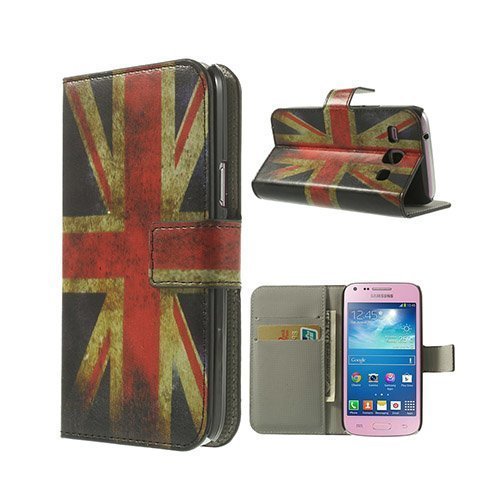 Moberg Vintage Uk Lippu Samsung Galaxy Core Plus Nahkakotelo