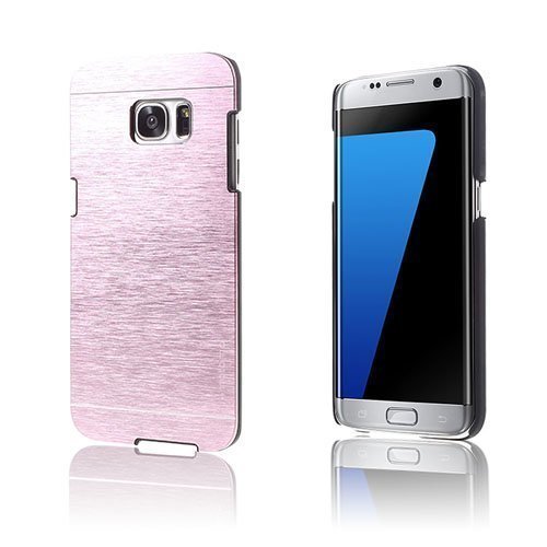 Motomo Samsung Galaxy S7 Edge Hybridi Kuori Vaalea Pinkki