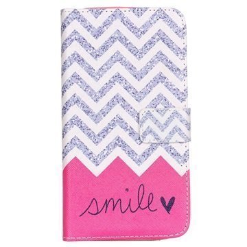 Motorola Moto G4 Moto G4 Plus Wallet Case Smile