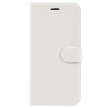 Motorola Moto Z Force Classic Wallet Case White