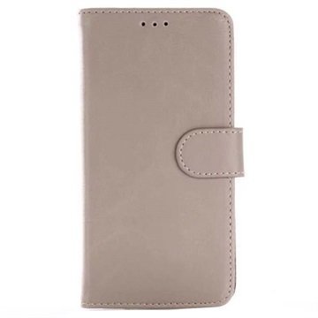 Motorola Moto Z Force Retro Wallet Case Beige